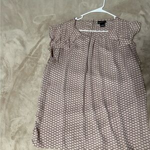 Liz Claiborne Pink Patterned Blouse